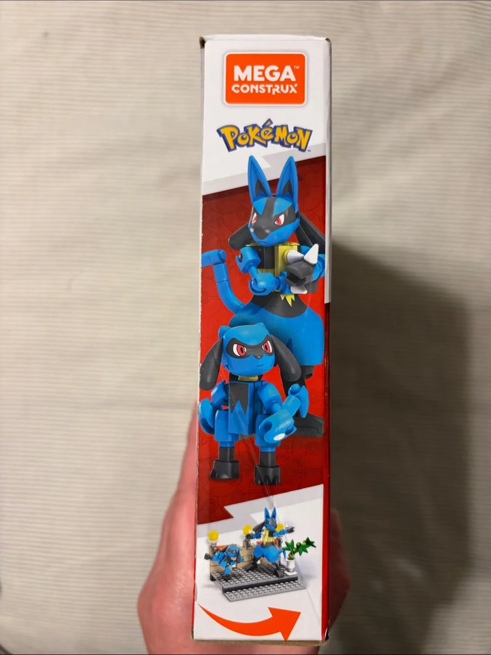 NIB MEGA Construx Pokemon Riolu Evolution Set 131pc Sealed HHY94